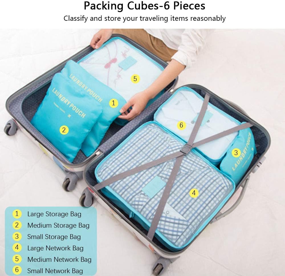 Detalle de Vicloon Koffer Organizer 8-teiliges Set
