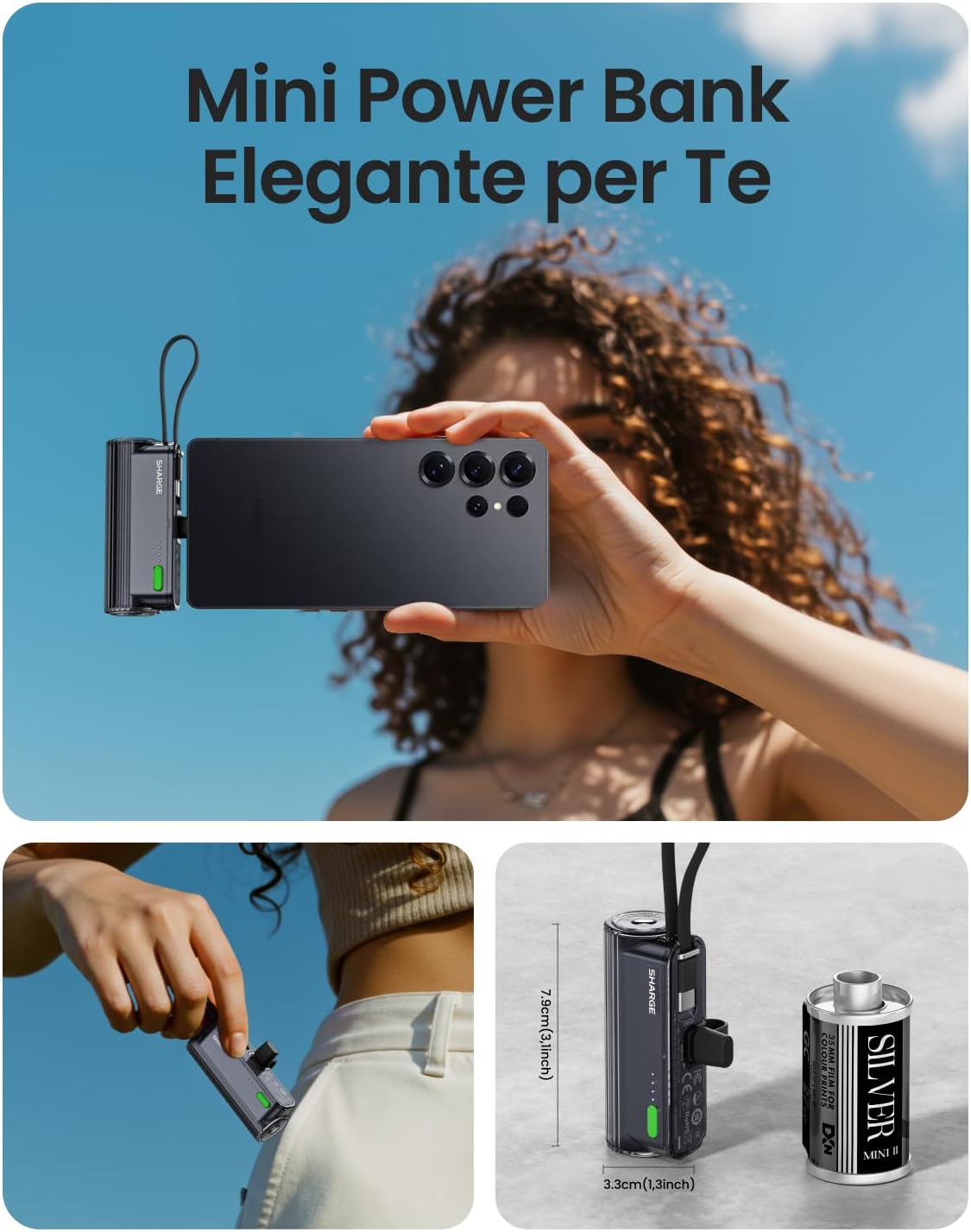 Thumbnail 4 de SHARGE Flow Mini 2 Powerbank 5000 mAh