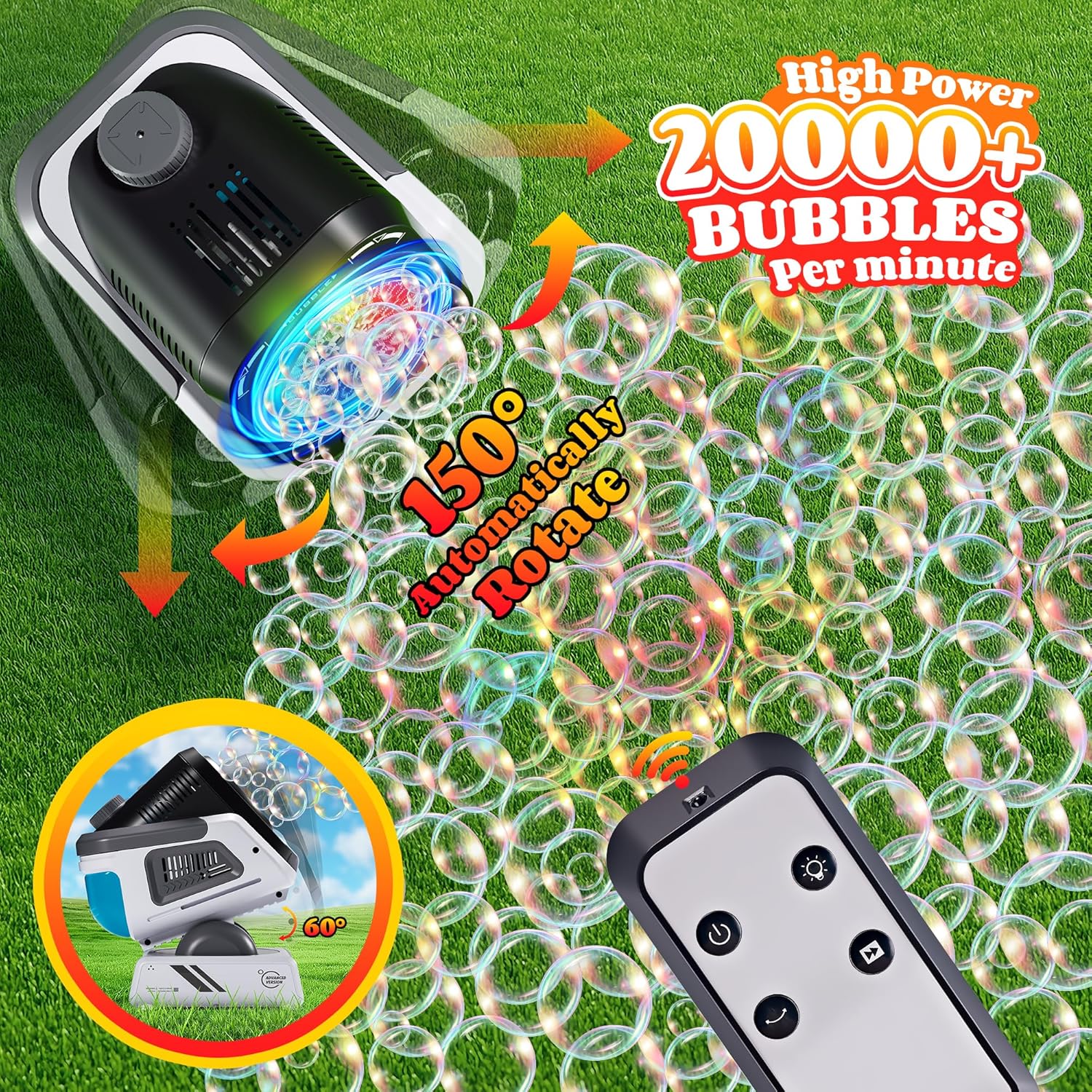 Thumbnail 3 de Belemar Upgraded Bubble Machine