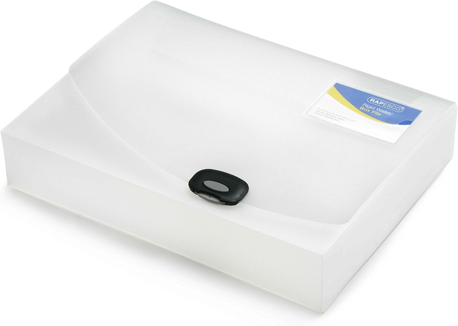 Thumbnail 6 de Rapesco 1690 Rigid Box File, 40 mm Spine, A4, Transparent Assorted Colours – Pack of 5