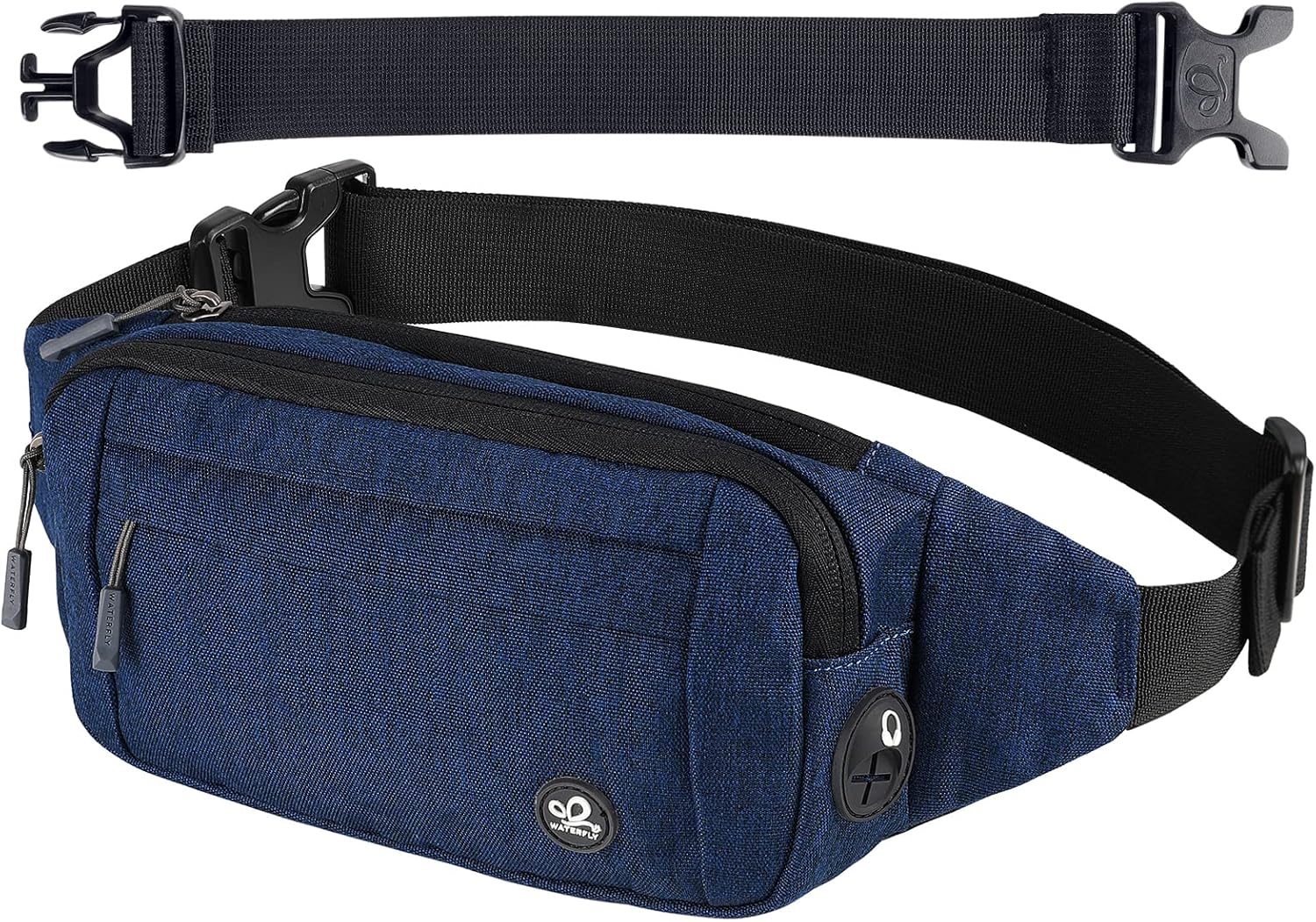 Detalle de Waterfly Bumbags Waist Fanny Pack – ladies fashion bum bag with adjustable belt for running & hiking