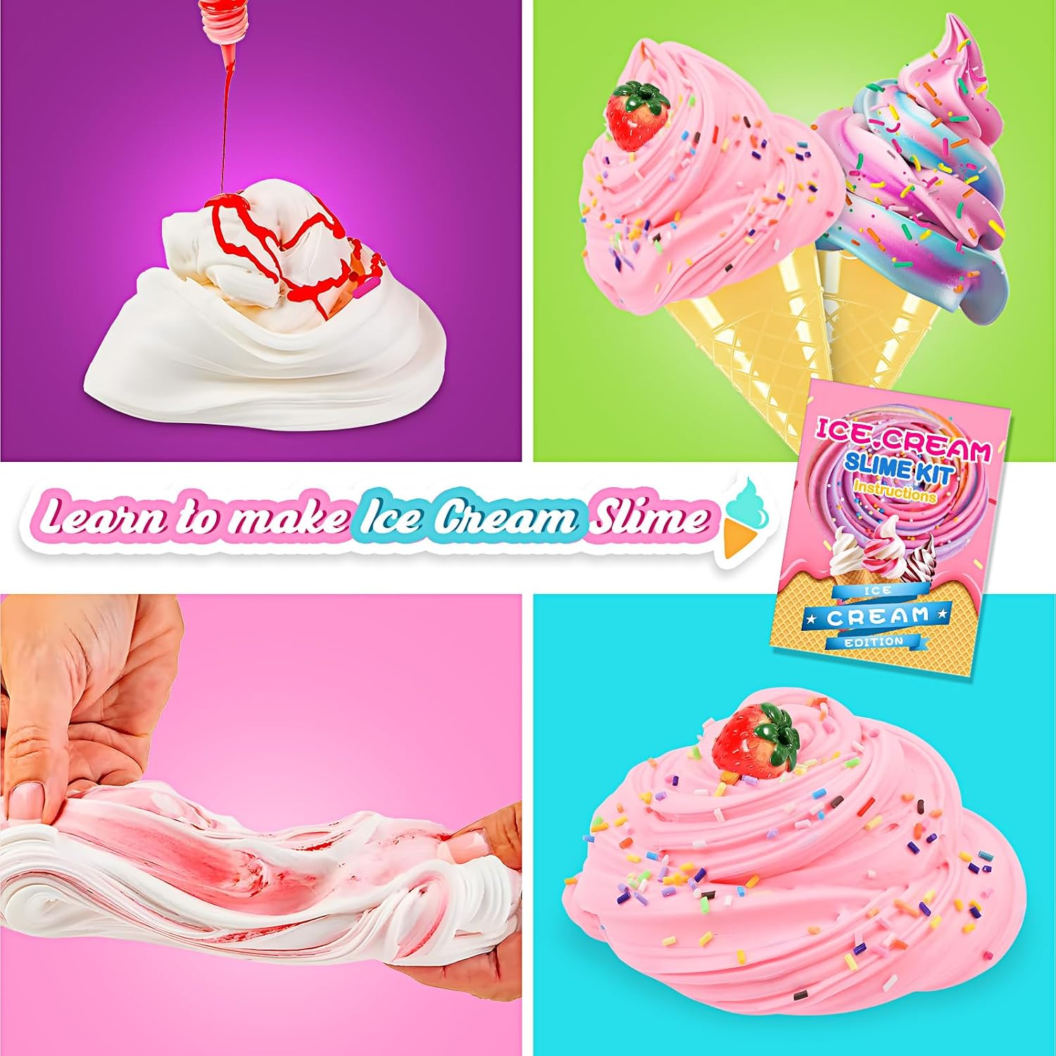 Thumbnail 4 de Veopoko Ice Cream Slime Kit