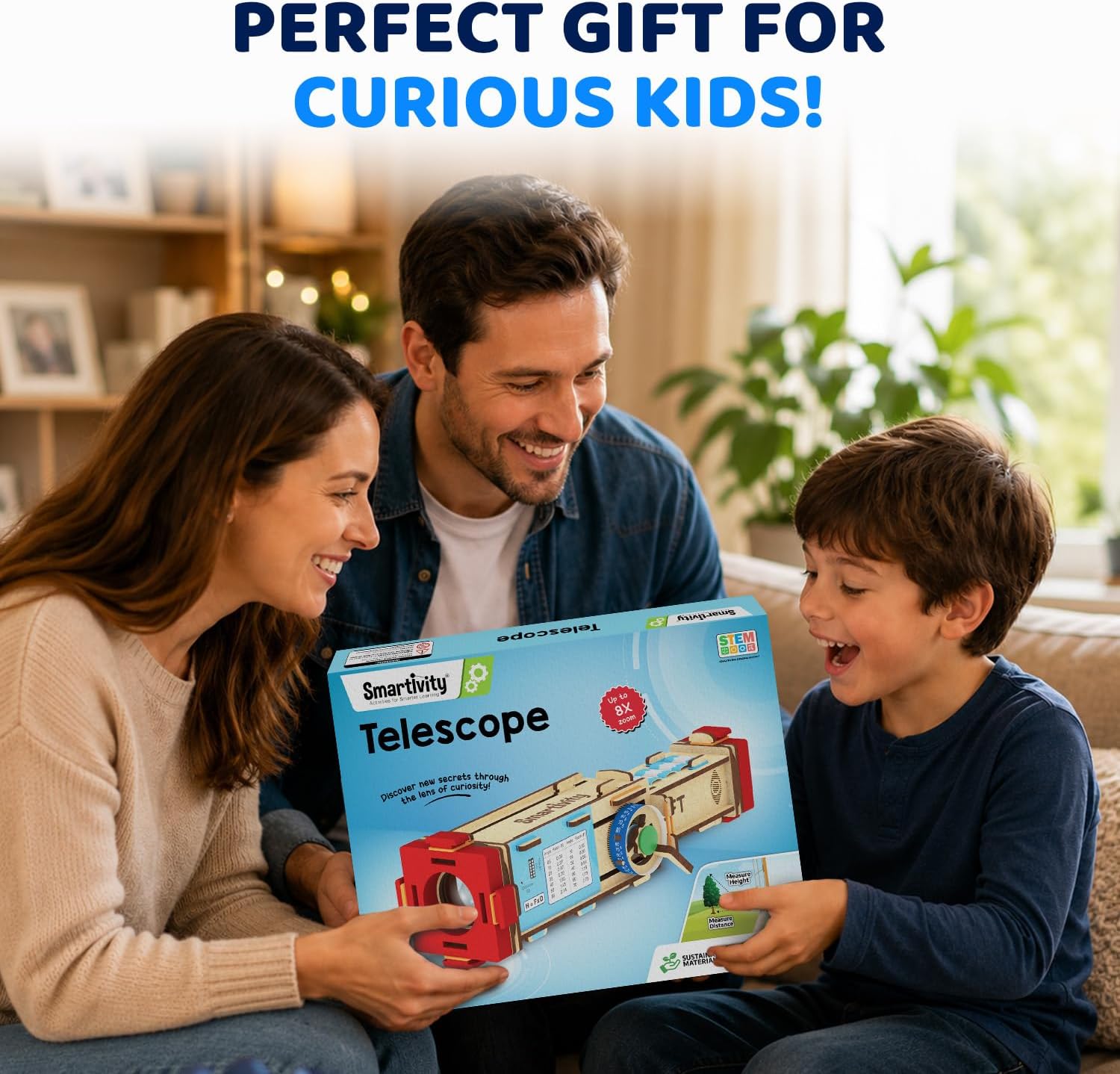 Detalle 2 de Smartivity DIY Telescope STEM Toy for Ages 8–14