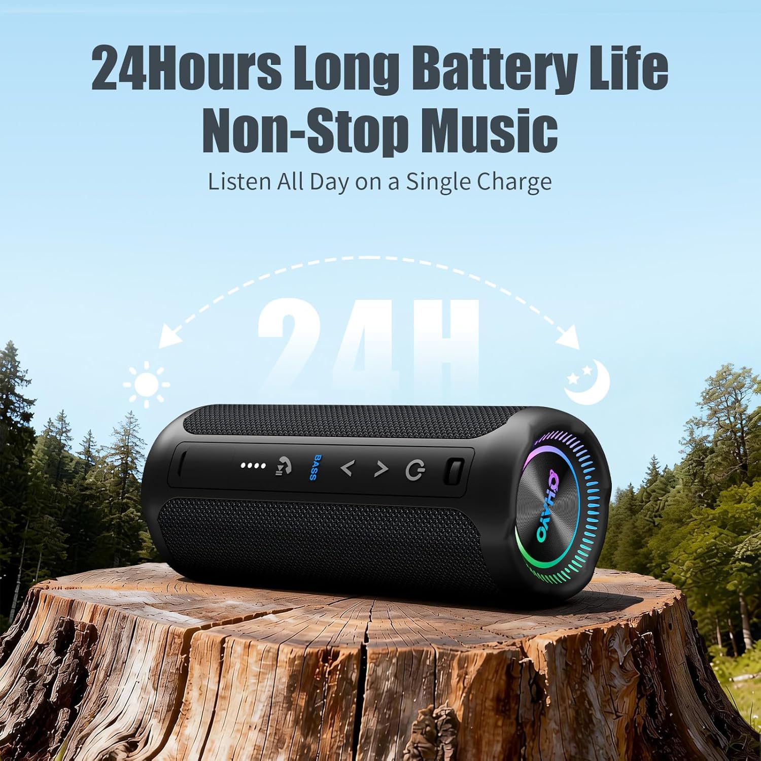 Thumbnail 4 de OHAYO Bluetooth Speaker 25W, 24H playtime 🔊