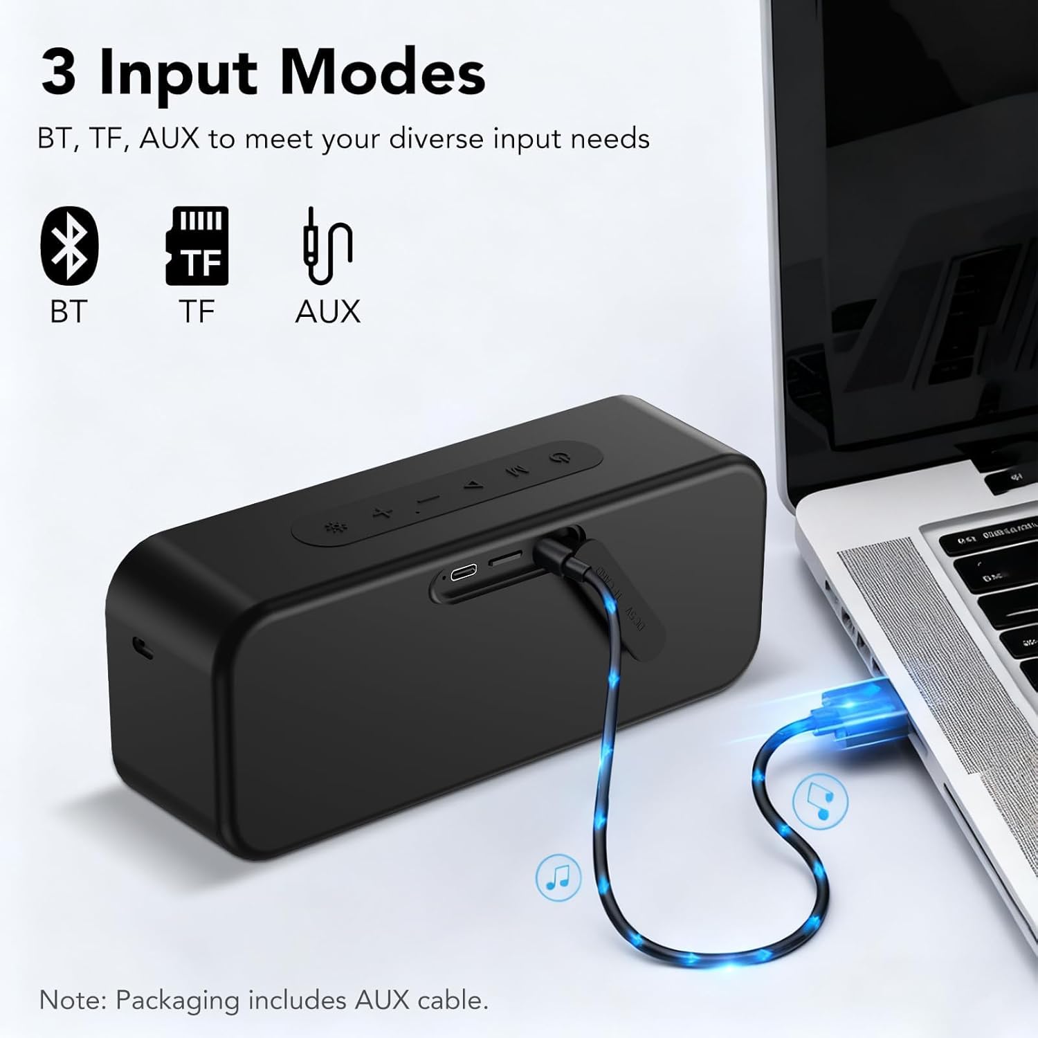 Thumbnail 5 de IKT Bluetooth-Lautsprecher mit Licht, 30 W Stereo (Bass Boost), IPX7, 7 RGB-Modi & Bluetooth 5.4