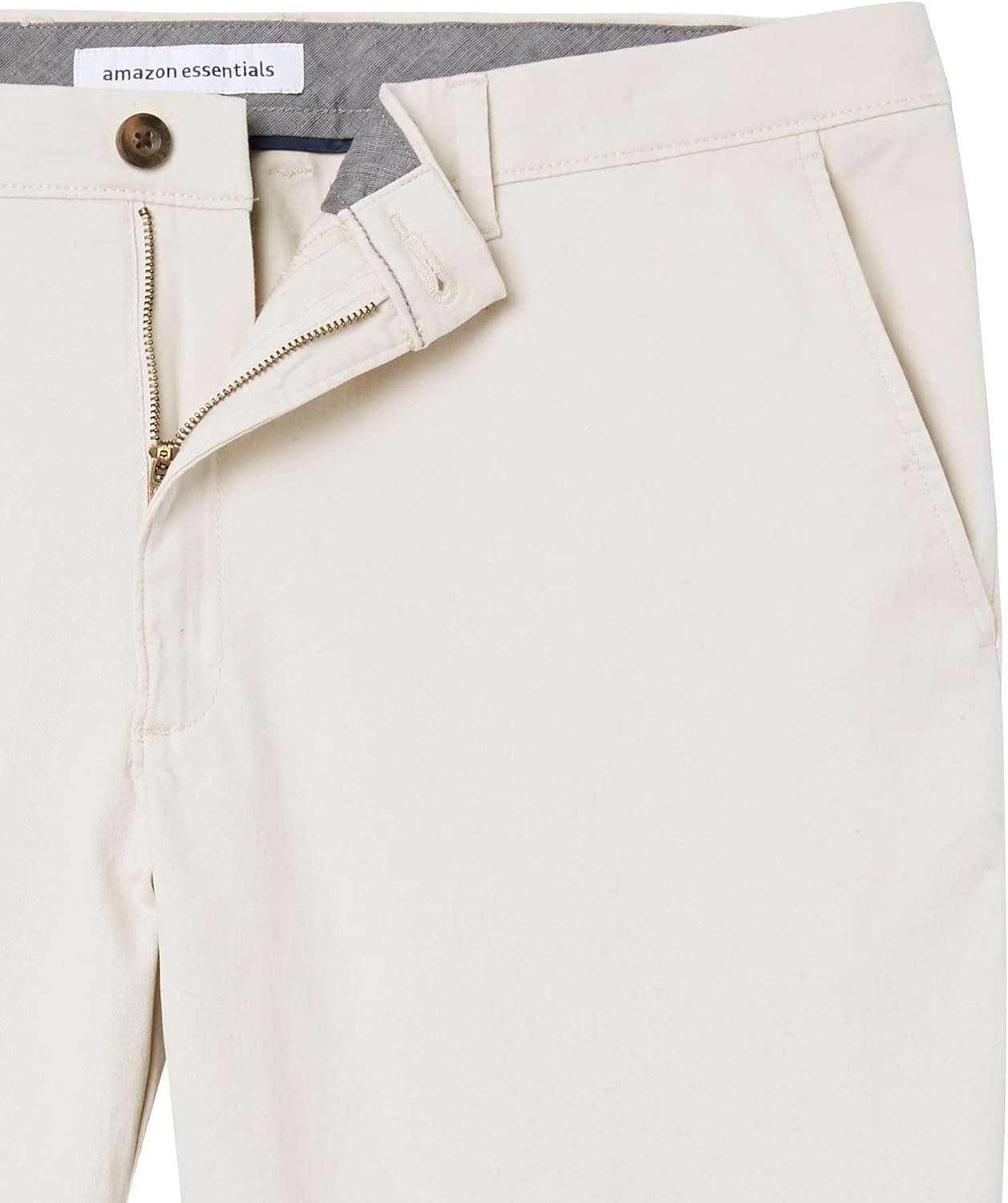 Thumbnail 4 de Amazon Essentials pantaloni chino elasticizzati casual skinny uomo, vestibilità aderente cachi