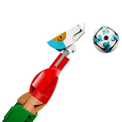 Detalle de LEGO Editions Cristiano Ronaldo – Légende du Foot : Figurine 3D à exposer