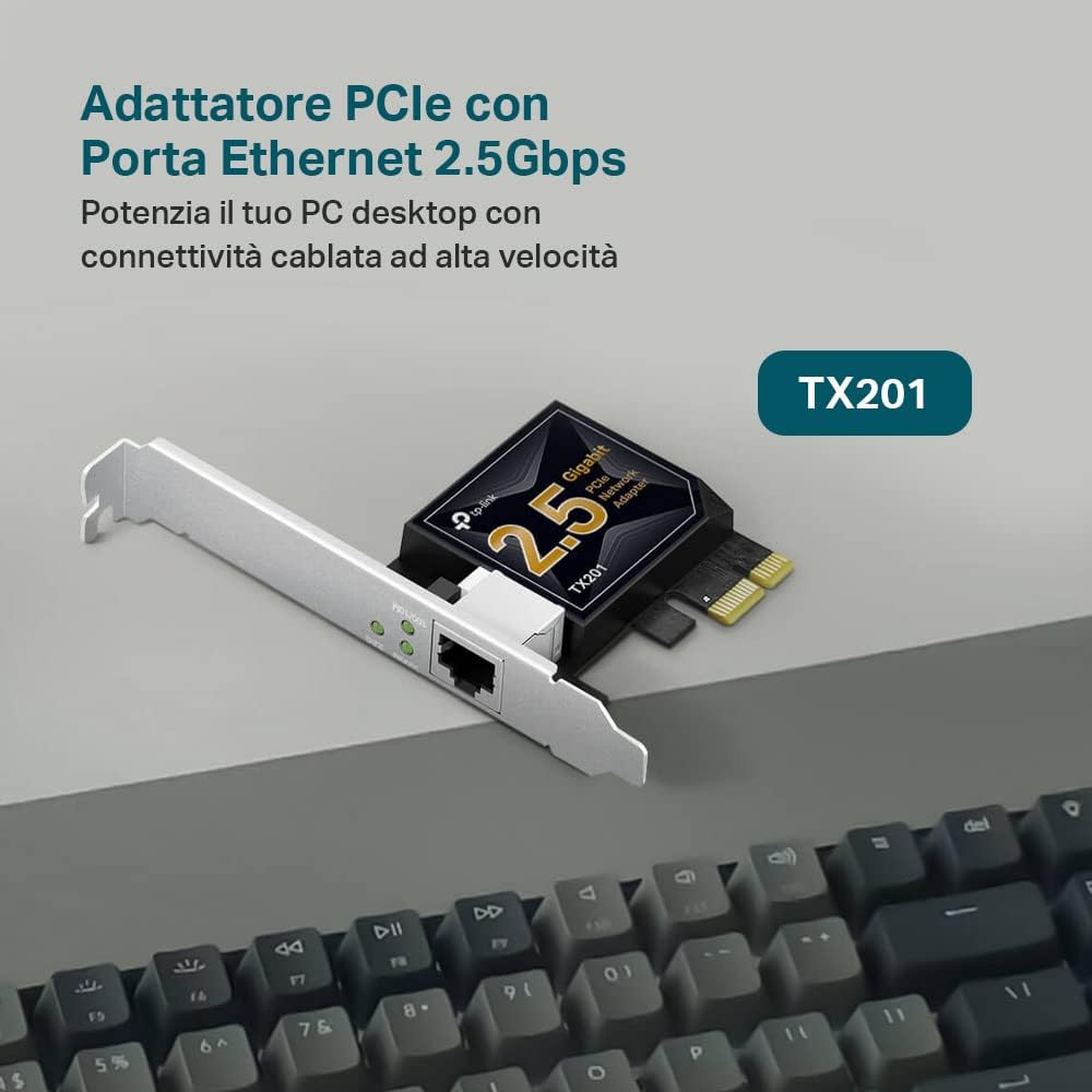 Detalle 2 de TP-Link TX201 PCIe Adattatore 2,5 Gigabit