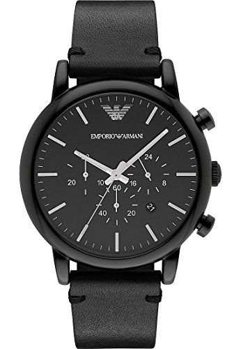 Detalle de Emporio Armani AR1918 reloj cronógrafo 46 mm