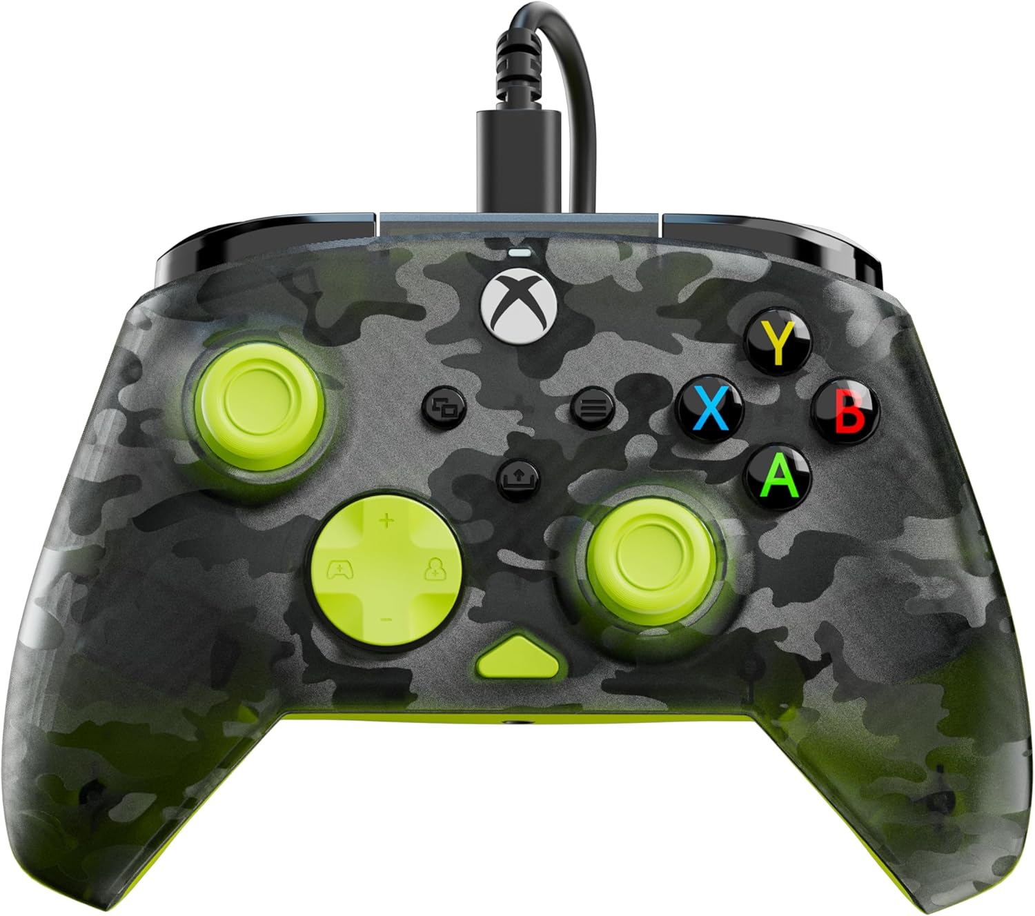 Thumbnail 1 de Turtle Beach Rematch Core Yellow & Ghost Black Camouflage Wired Gaming Controller with Audio Controls