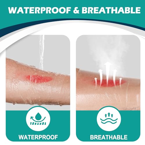 Thumbnail 5 de YHOVID Transparent Film Dressing 4" x 4.75" (Box of 30): Waterproof, Hypoallergenic Wound Care