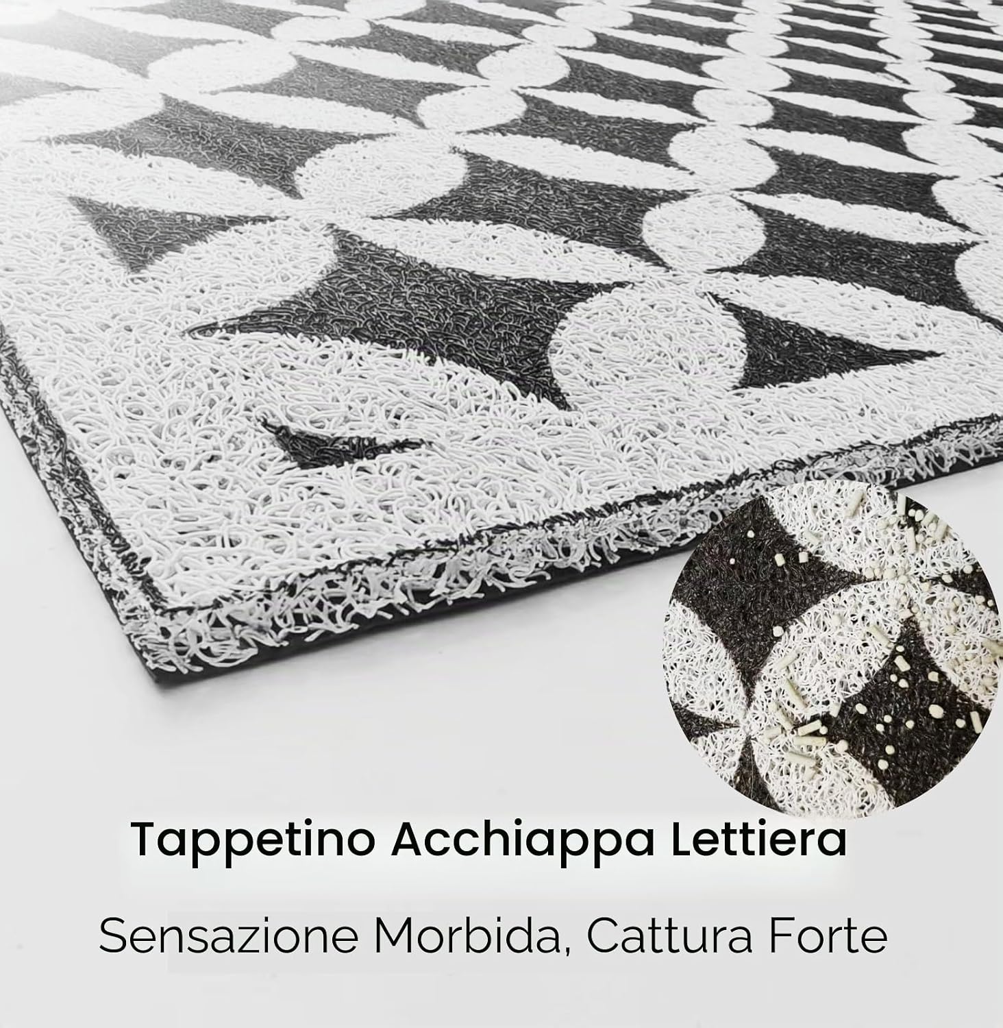 Detalle de Spindro Confezione da 2 scatole per lettiera in acciaio inox con lati alti (15,2 cm) – set completo