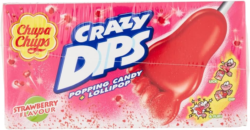 Thumbnail 6 de Chupa Chups Crazy Dips Lollipop 24 bustine