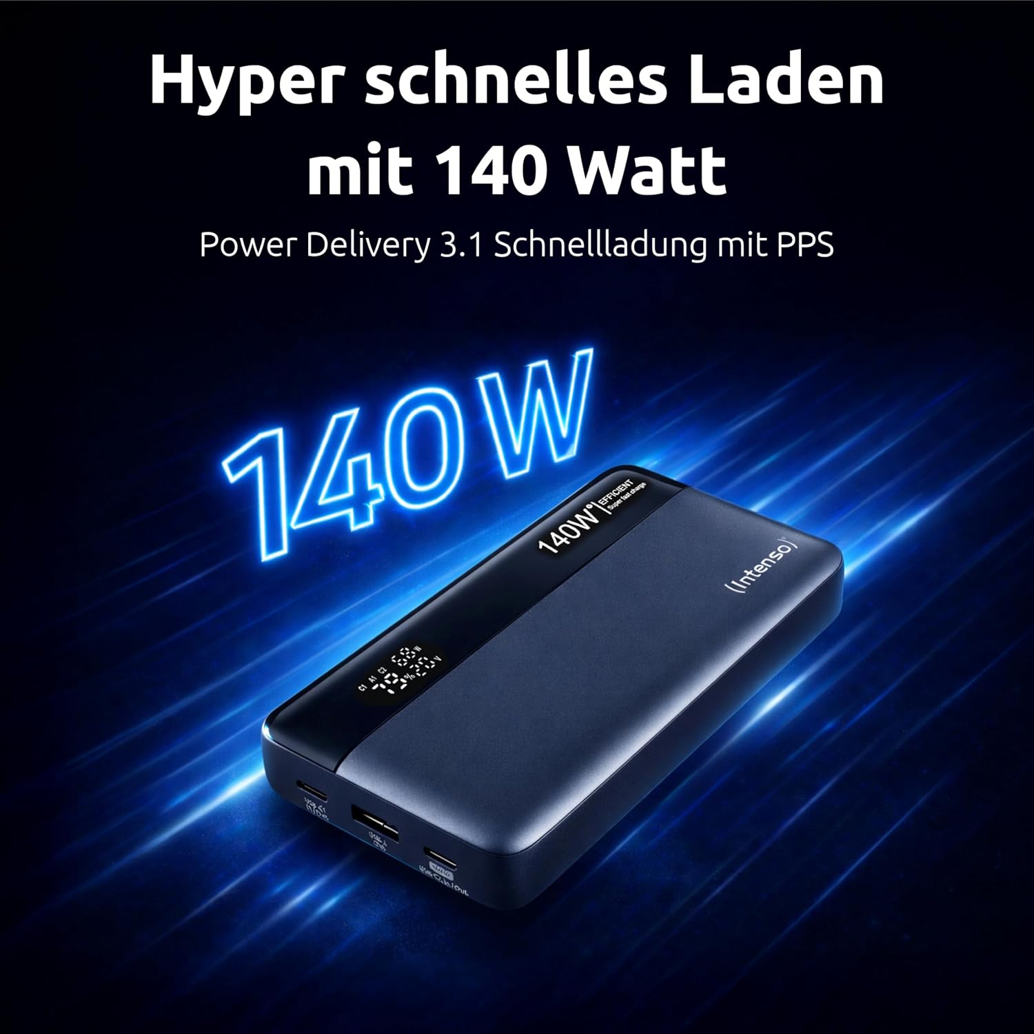 Detalle 2 de Intenso HE25000 Powerbank 25000 mAh