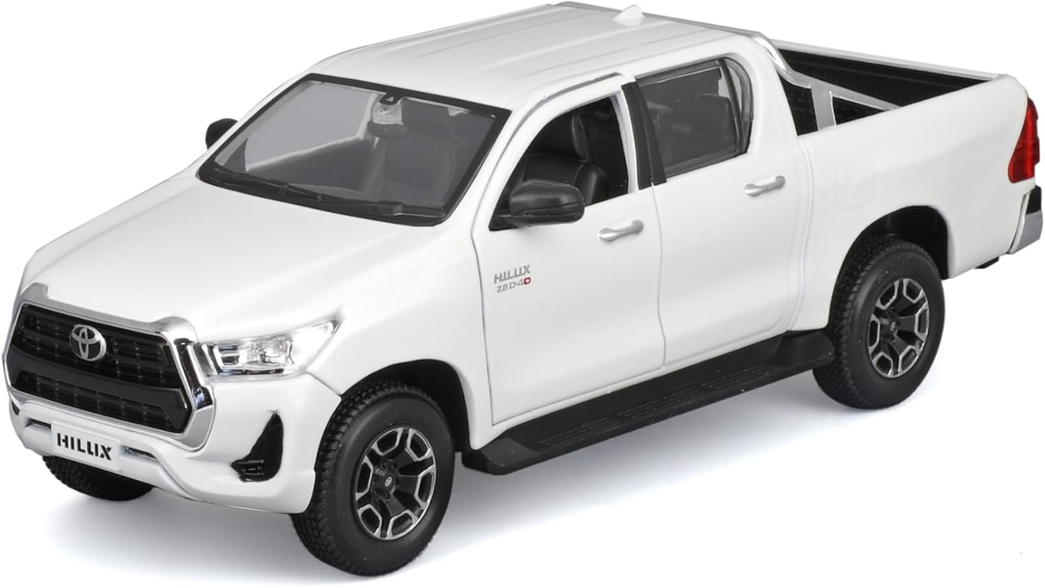 Detalle de Maisto Toyota Hilux Special Edition 1:24 – Modellauto Sammlerobjekt in Weiß (532920W)