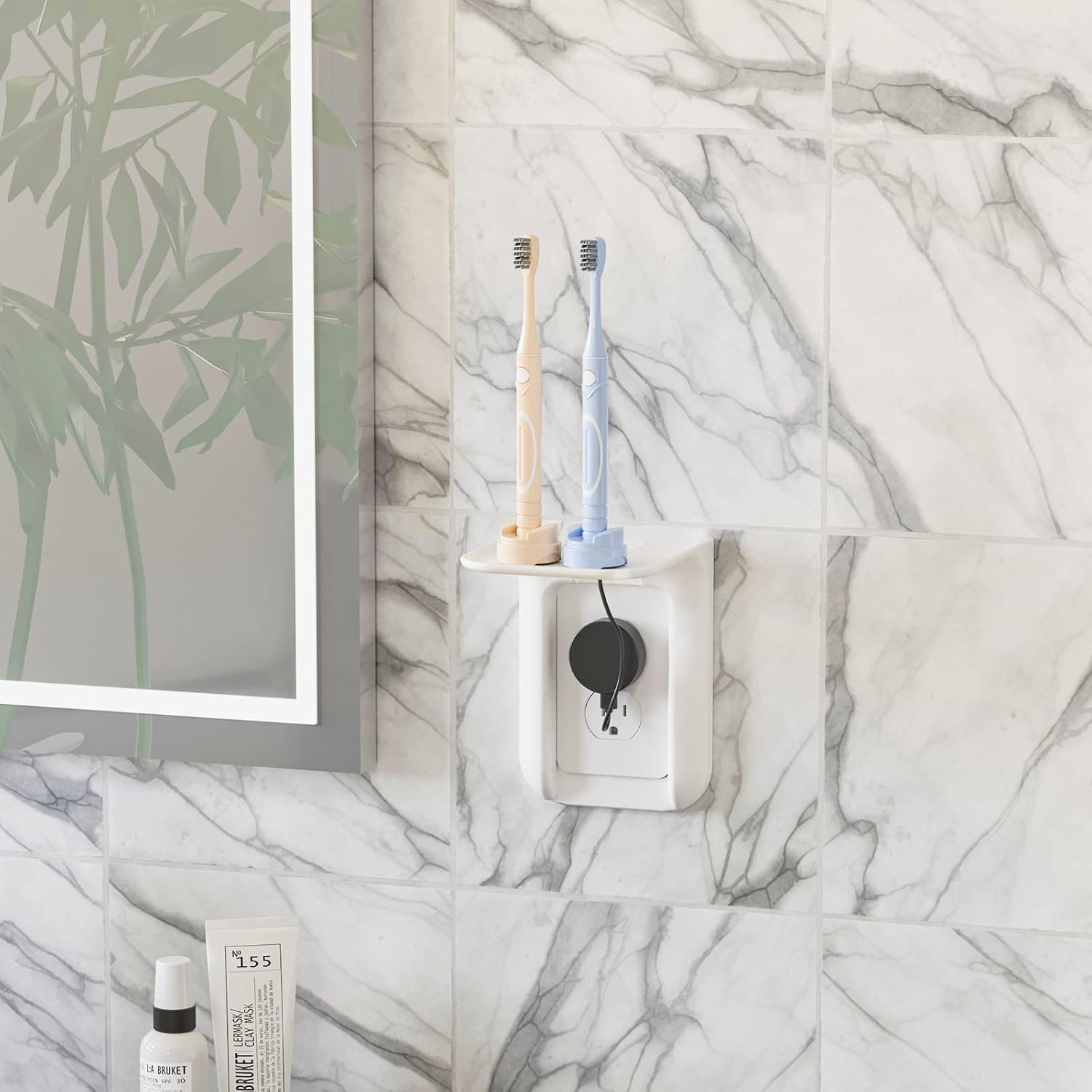 Thumbnail 1 de WALI OLS001-W Outlet Shelf 10 lbs 🏠