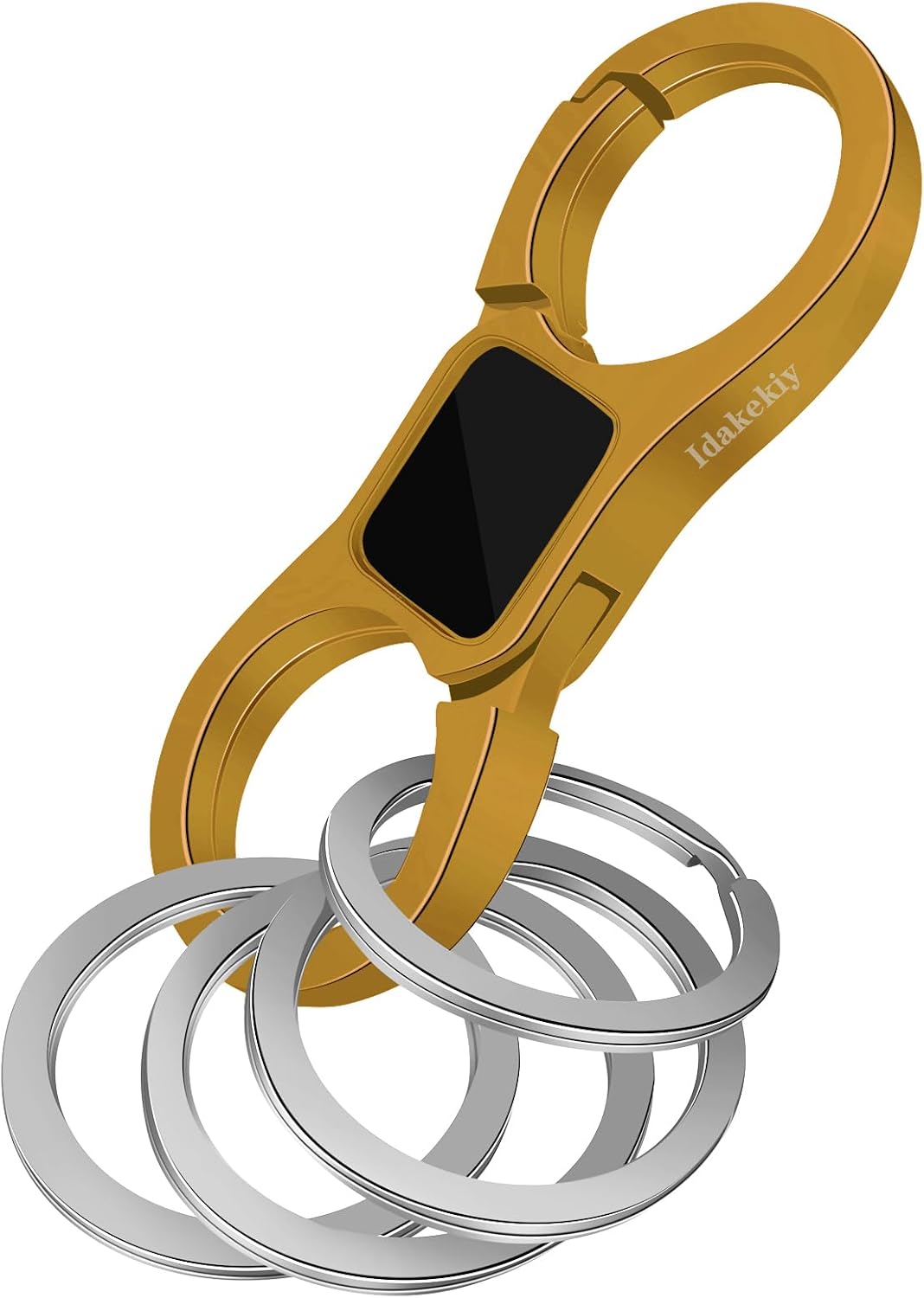 Thumbnail 6 de Idakekiy Key Chain Quick Release Spring with 4 Key Rings (Heavy-Duty Organizer)
