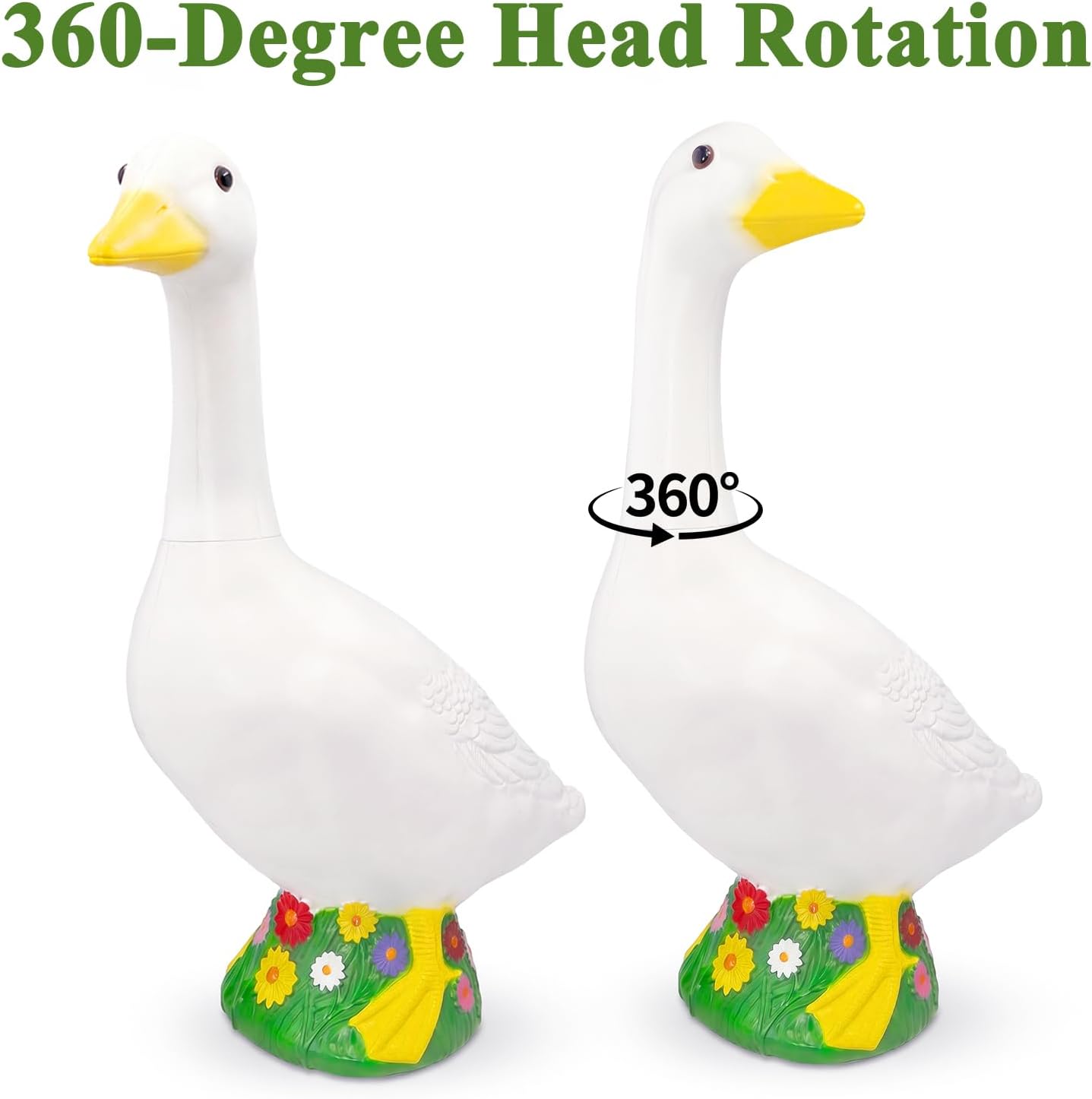 Thumbnail 4 de Hofriyo Porch Goose Statue, 23 Inch