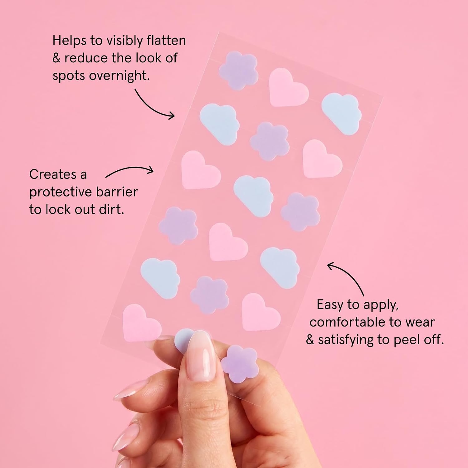 Detalle de Grace & Stella Award Winning Pore Strip Pimple Patches (72 Count) – Hydrocolloid Acne Patches with Tea Tree & Salicylic Acid