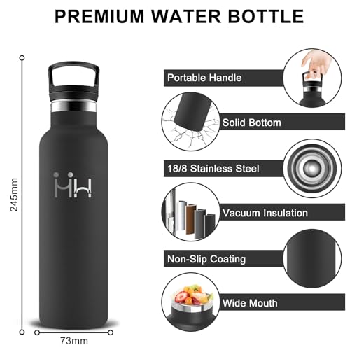 Detalle 2 de Botella Agua Acero Inoxidable 500 ml 🚰