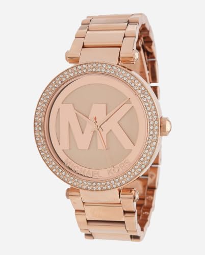 Thumbnail 4 de Michael Kors Parker Watch for Women — Rose Gold Tone with options for Stainless Steel or Leather Strap