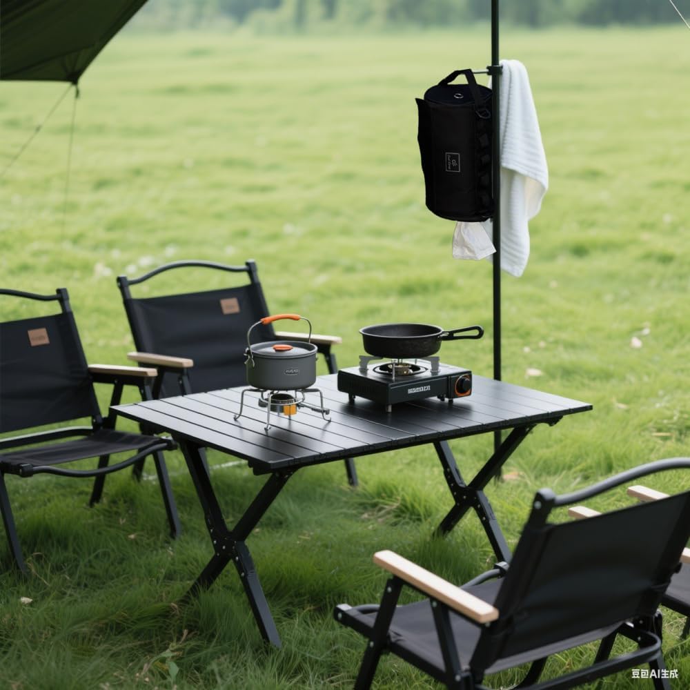 Thumbnail 6 de Camping Toilet Paper Holder: Waterproof, Foldable Hanging Roll Storage for Home, Car, Tent and Office