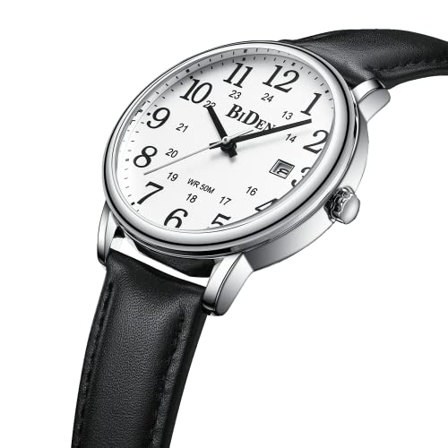 Detalle de HANPOSH Reloj Hombre - Cuarzo Analógico, 38 mm, 50 m WR
