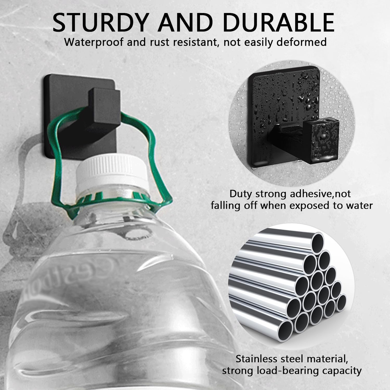 Thumbnail 3 de Faittoo gancio accappatoio doccia 2 pezzi