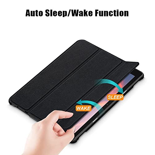 Thumbnail 1 de ODQQDO Fire HD 8 & 8 Plus Tablet Case with Trifold Stand and Auto Sleep/Wake (Black)