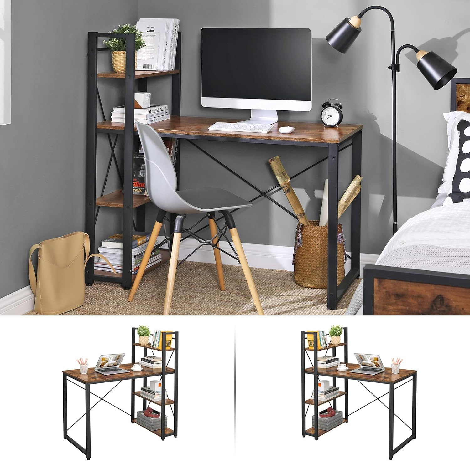 Thumbnail 3 de VASAGLE LWD48X Schreibtisch 120 cm