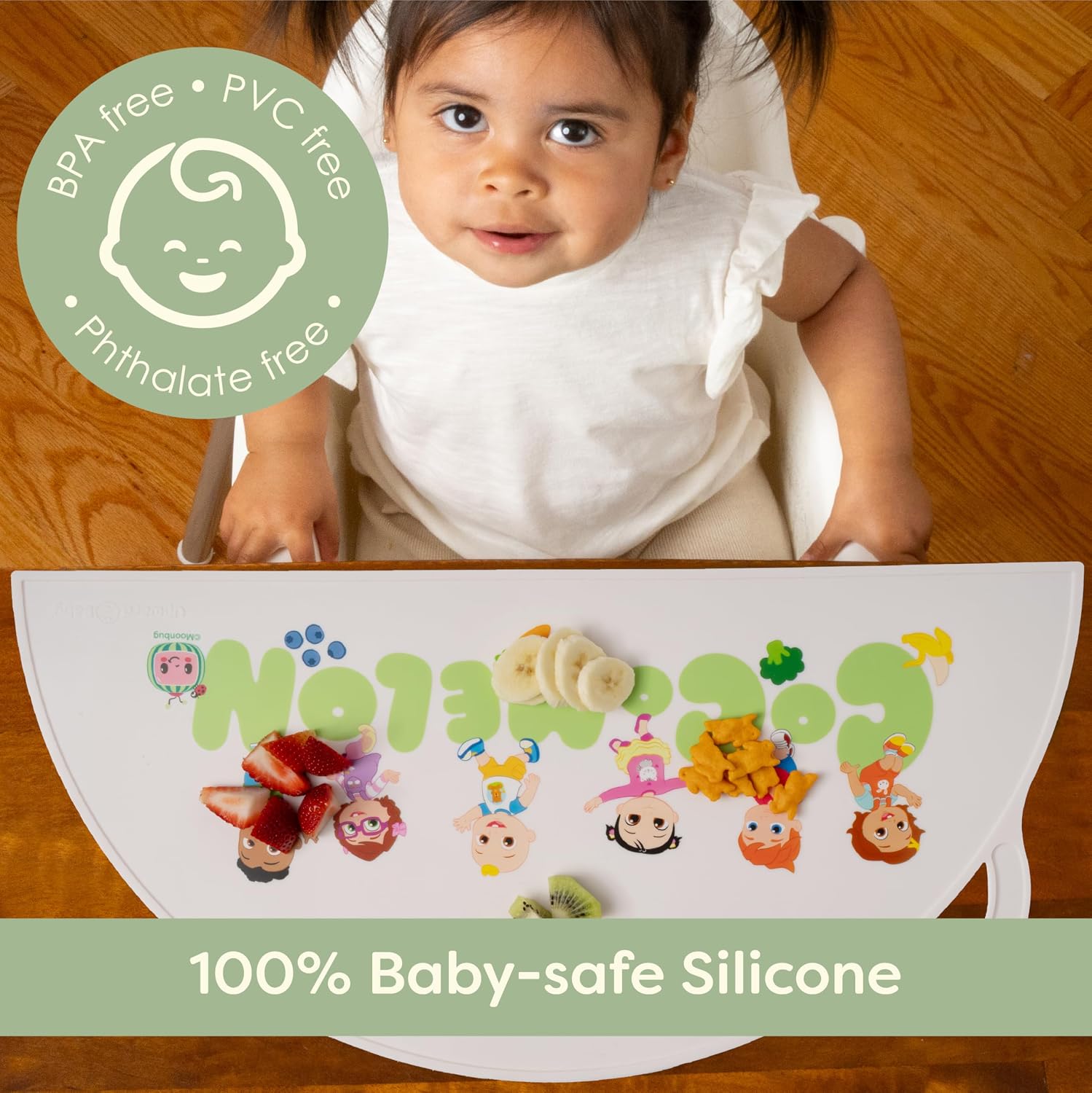 Detalle 1 de CoComelon Silicone Kids Placemat