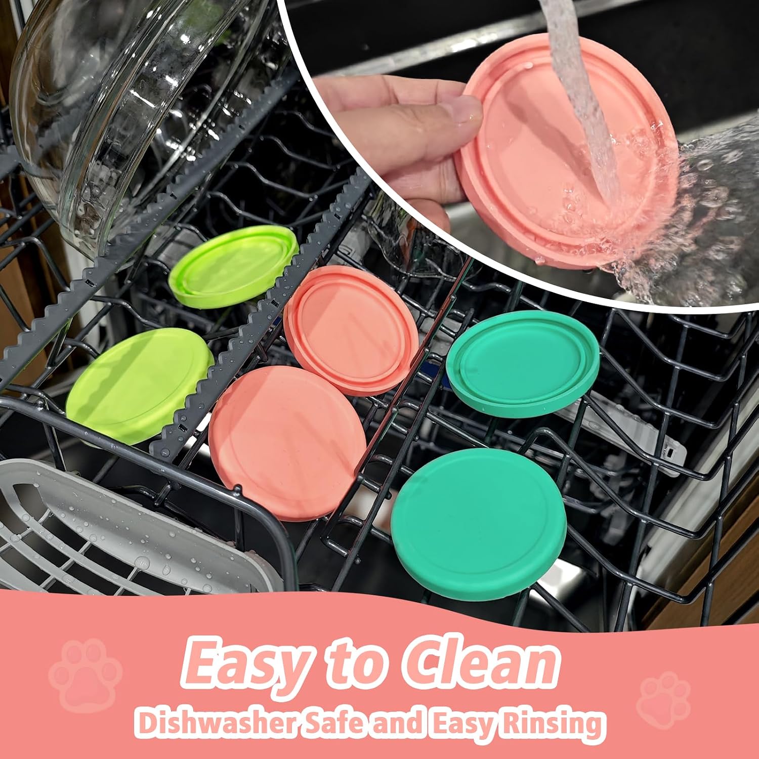 Thumbnail 6 de webake Can Lids for Tins 6pcs silicone covers