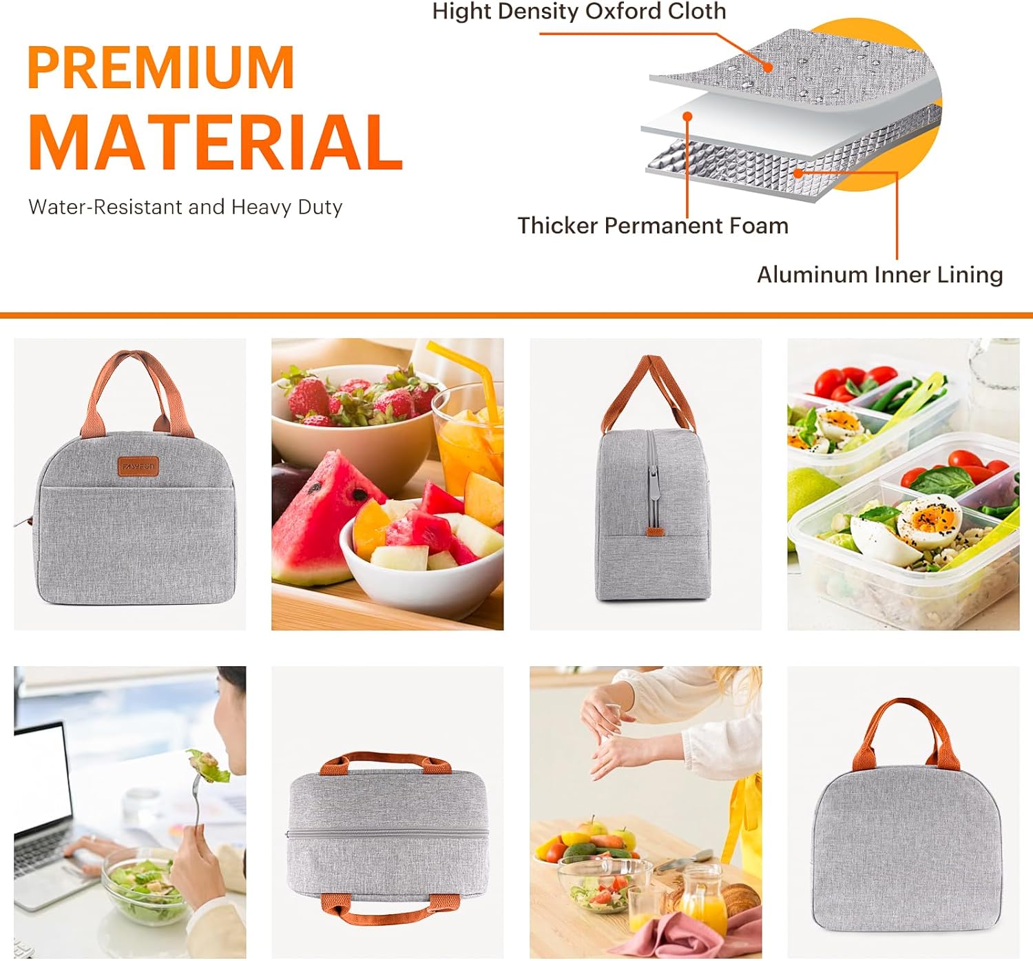 Thumbnail 4 de Insulated Lunch Bag Small, Leakproof Cooler