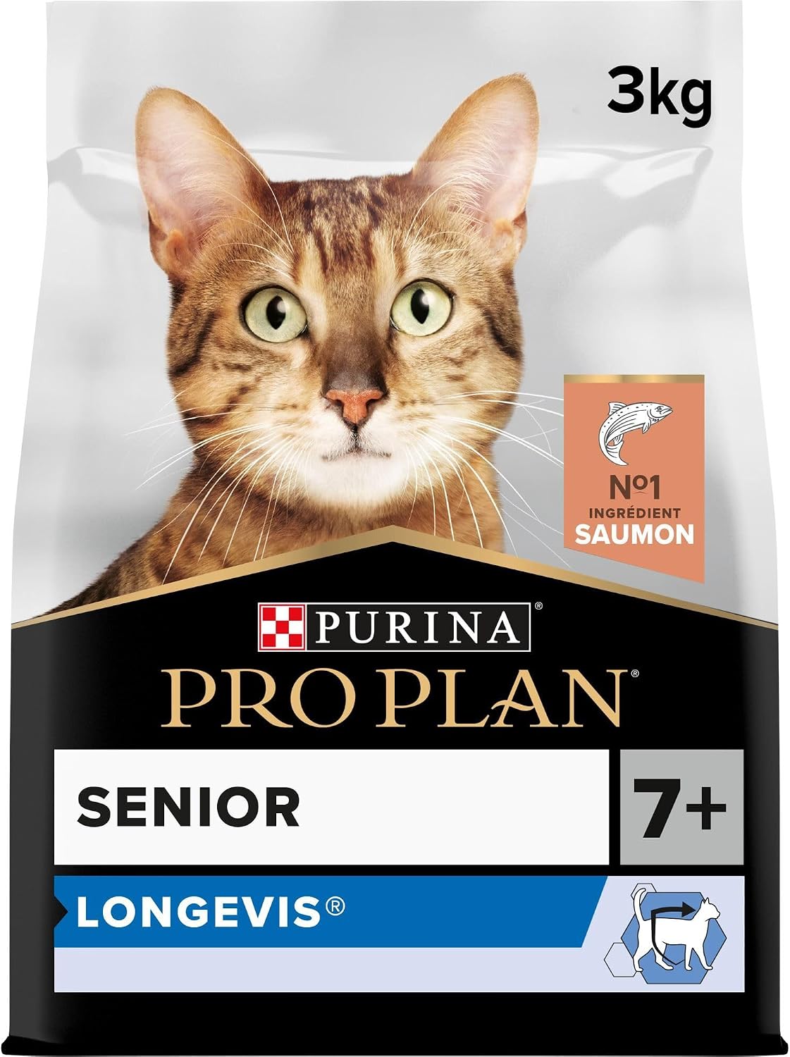 Thumbnail 4 de Purina Pro Plan Longevis Croquettes Chat Senior Stérilisé Dinde – 3 kg