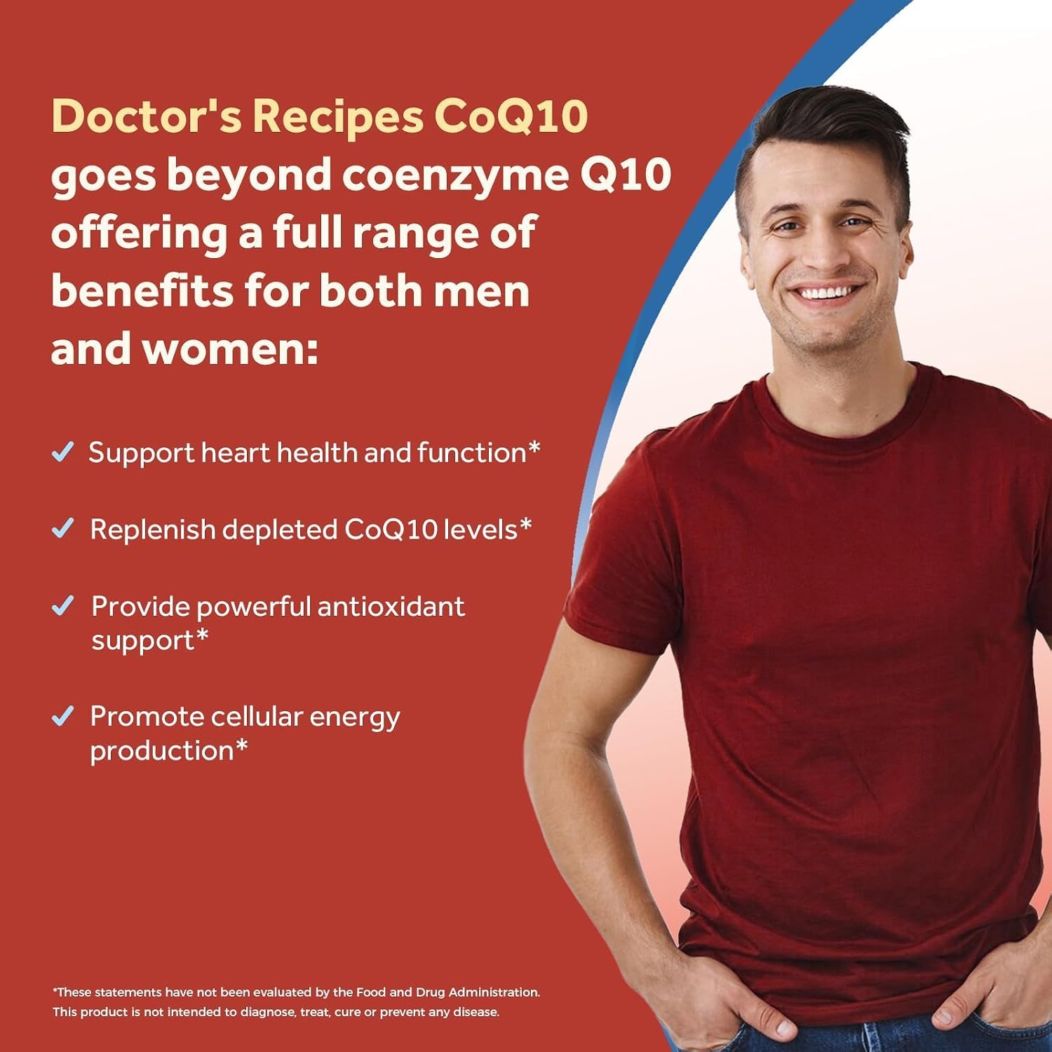 Detalle de Doctor's Recipes CoQ10 200 mg Softgels with Olive Oil, 240 Count