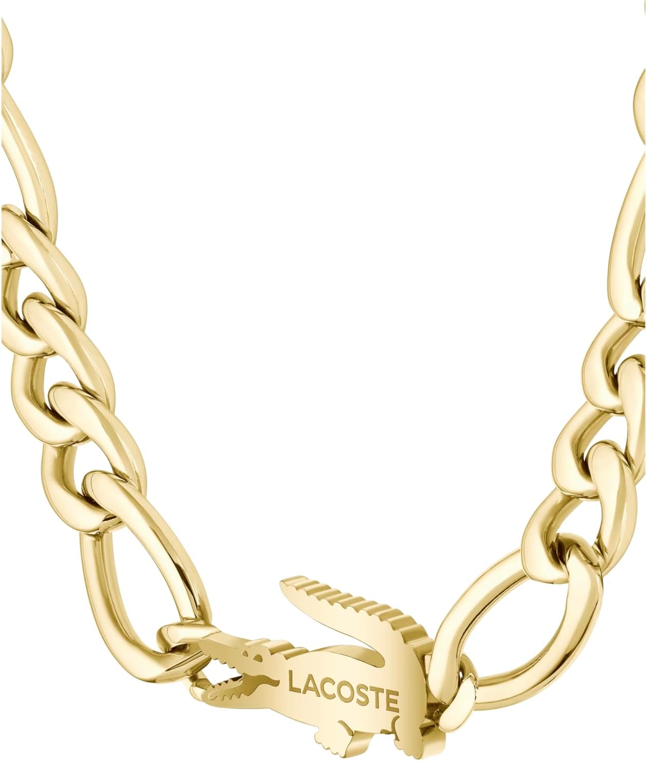 Thumbnail 2 de Lacoste Crocodile Collana 50,8 cm in acciaio