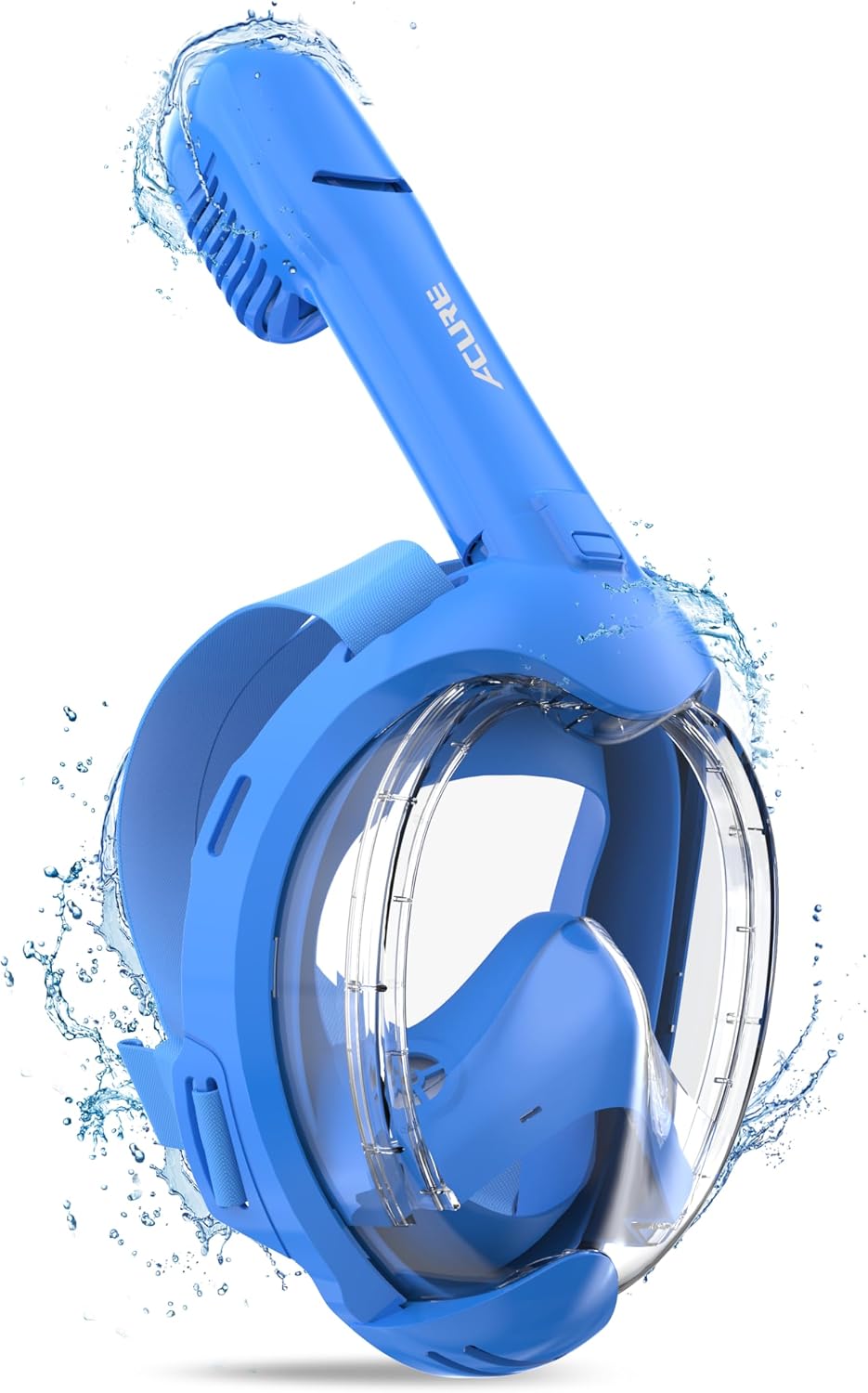 ACURE Kids Snorkel Mask Full Face SN03 – Safe, Clear View for 3–8 Year Olds