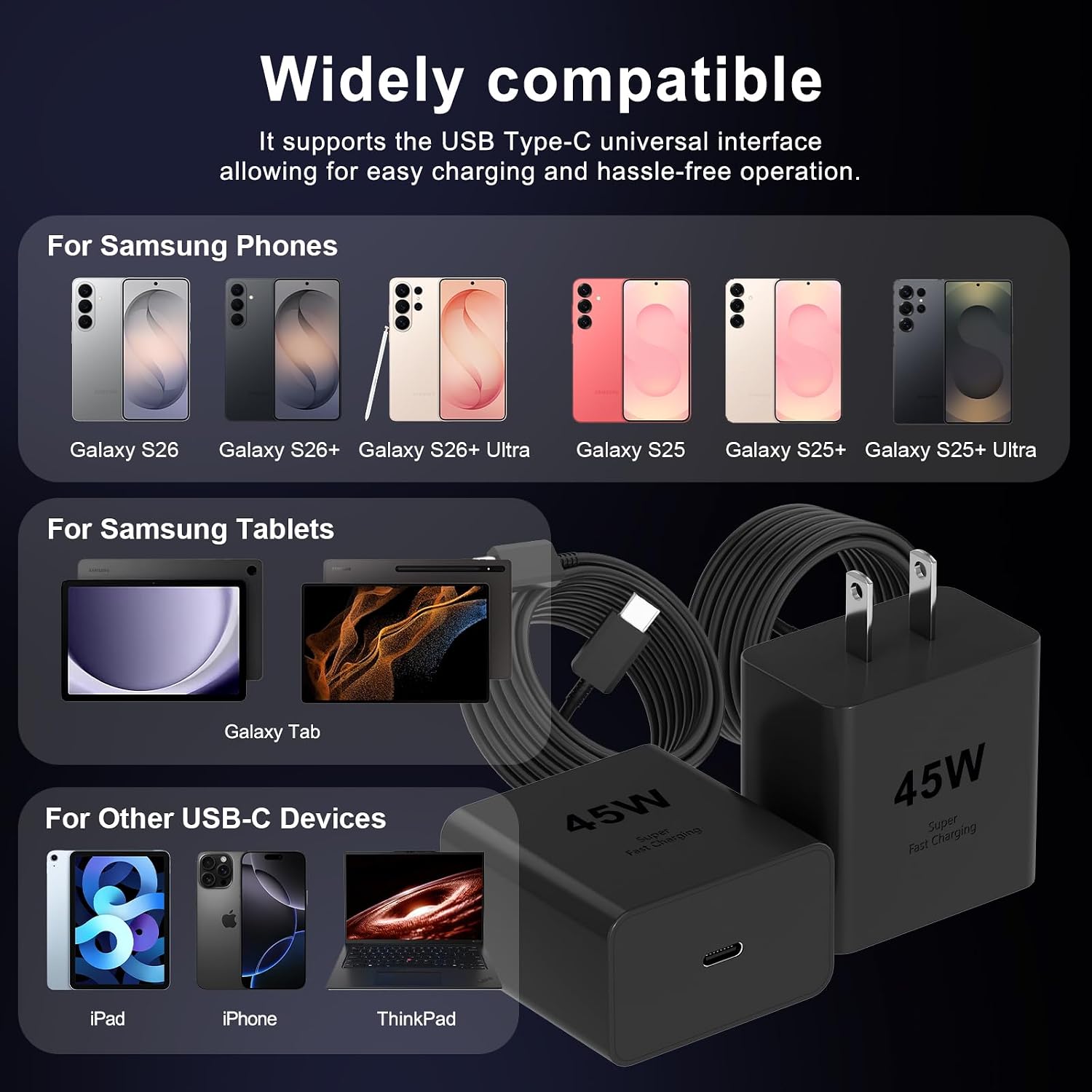 Thumbnail 6 de LKBeau XHD-PD45W 45W USB-C Wall Charger with PPS Fast Charging