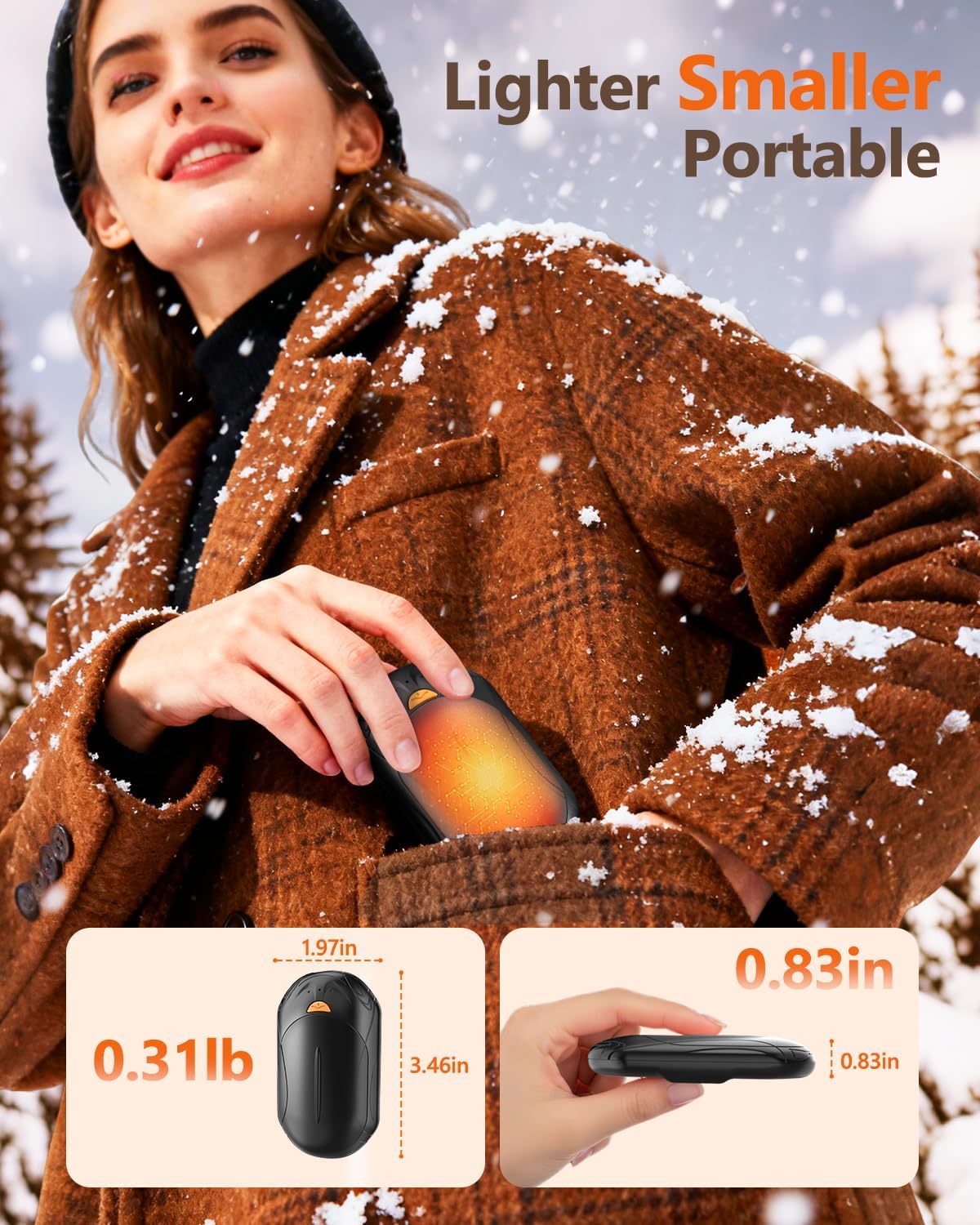 Thumbnail 4 de BOSONER Handwärmer Elektrisch 6000mAh Taschenwärmer