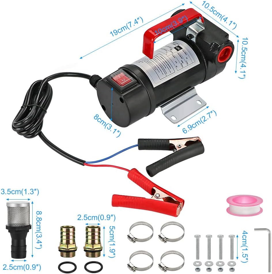 Thumbnail 5 de Oil Diesel Transfer Pump DC 12V