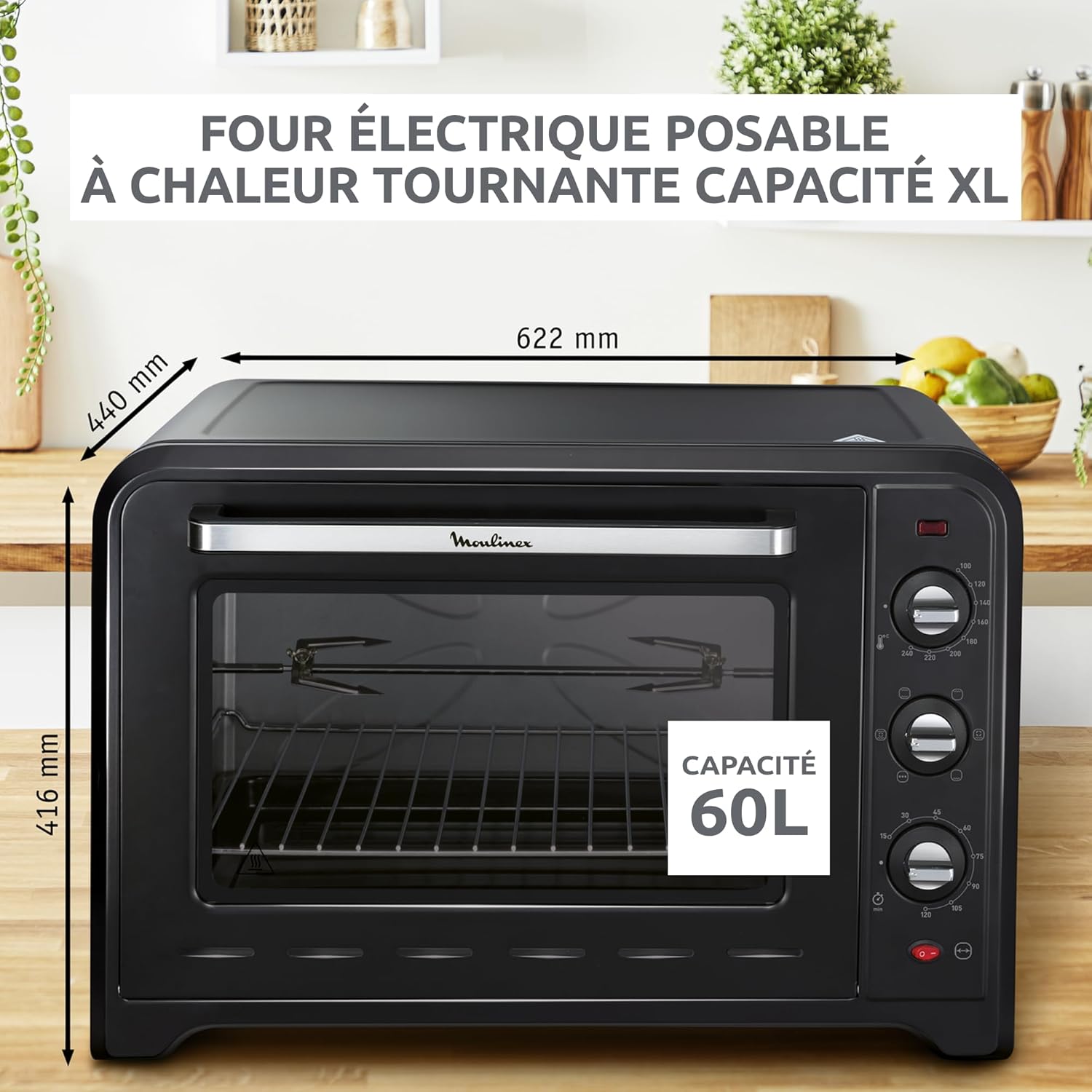 Thumbnail 1 de Moulinex Optimo OX495810 four 60 L