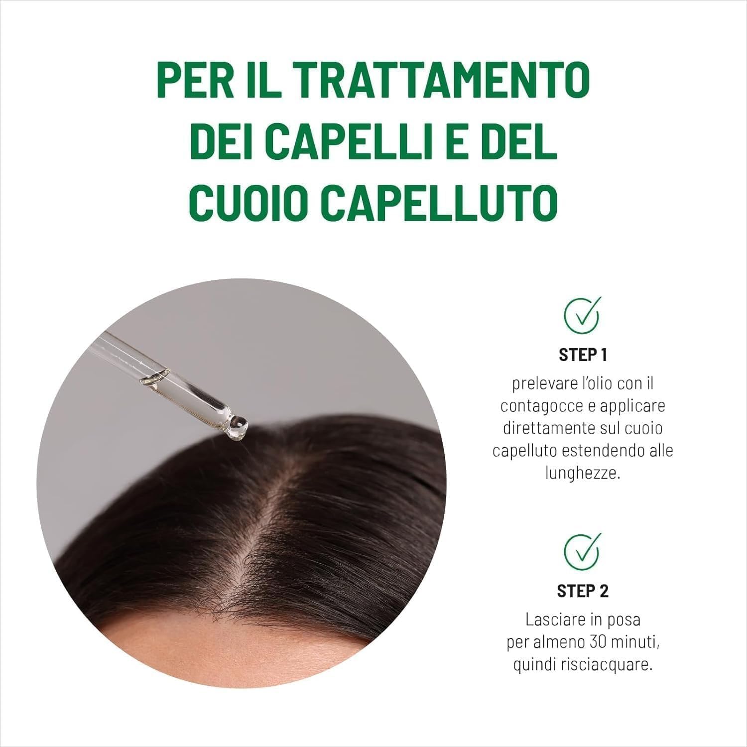Detalle 2 de Equilibra Olio di Rosmarino per capelli 100 ml
