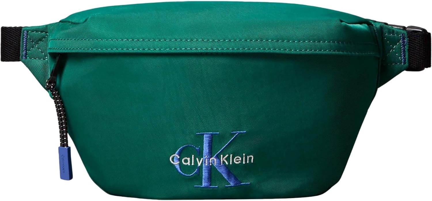 Detalle de Calvin Klein sac banane homme Bold avec logo monogramme brodé