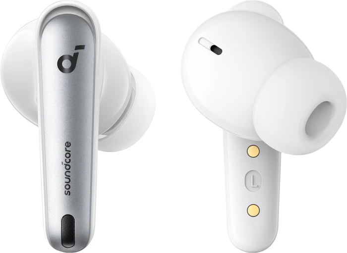 Detalle 2 de Soundcore Liberty 4 NC Weiß mit 60 Stunden Kopfhörer