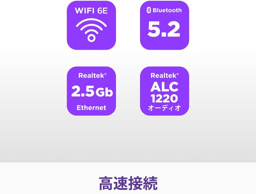 Detalle de NZXT N7-B85XT-B1 N7 B850 ATXマザーボード、黒色フルカバー・Wi-Fi 6E・PCIe 5.0対応
