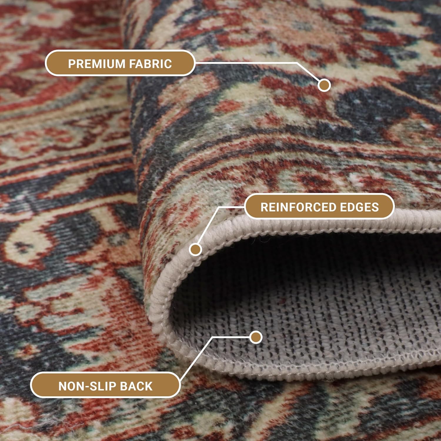 Detalle 2 de Aspire Homeware Rugs 200 x 290 cm traditional area rug