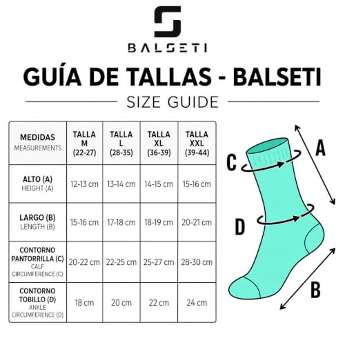 Detalle 2 de Balseti Calcetines Lisos Bajos (pack 6) – 85% algodón, unisex talla M–2XL, Verde Oscuro