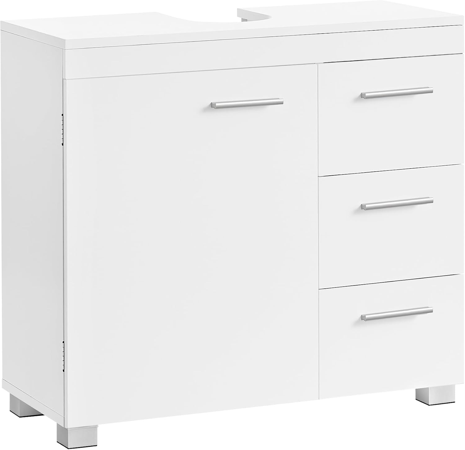 VASAGLE BBK503W10 Waschbeckenunterschrank