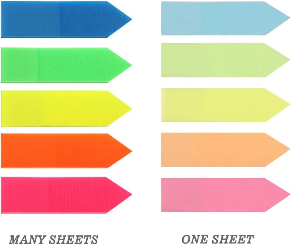 Thumbnail 4 de Lot de 500 notes autocollantes, 7 types 🗂️