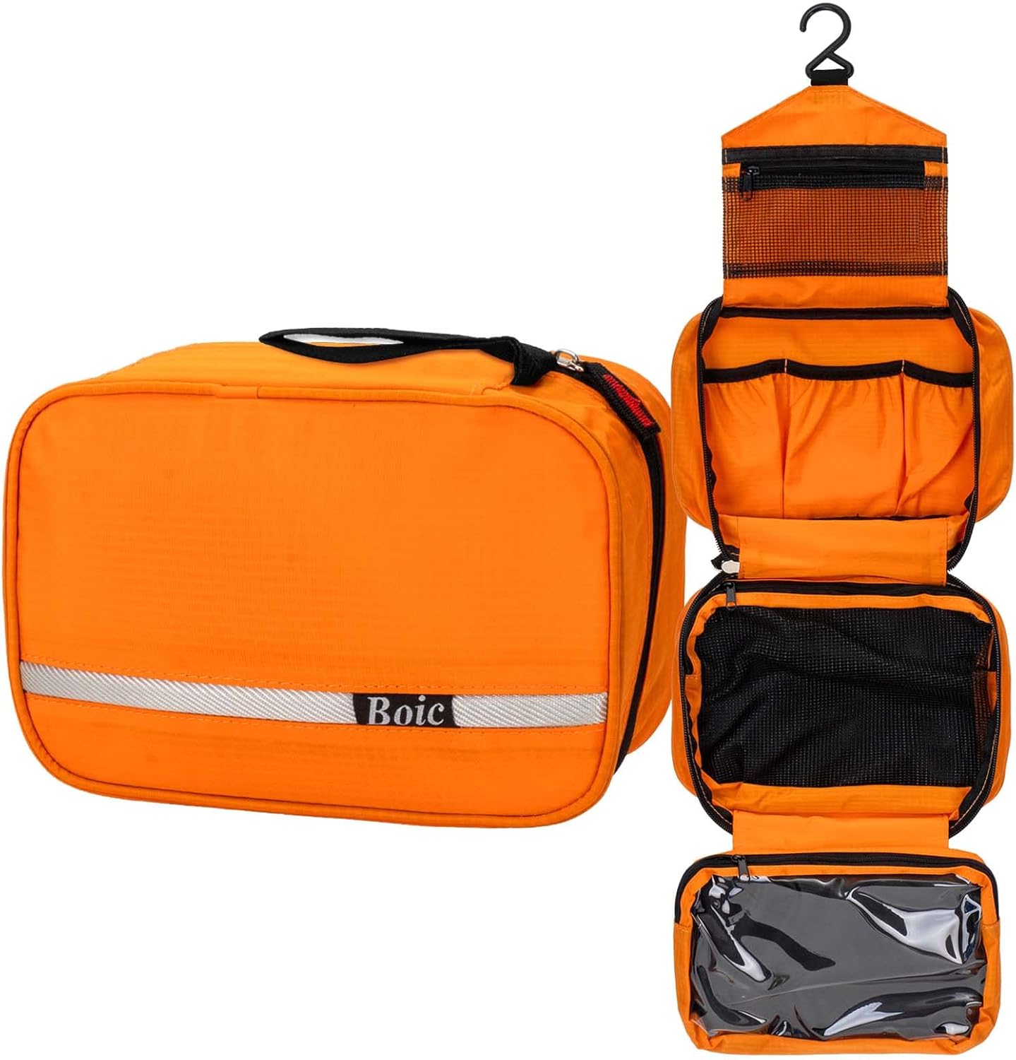 Detalle de Boic Hanging Toiletry Bag Waterproof, Large — 28 x 12 x 21 cm